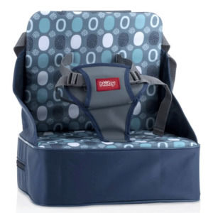 Nuby Blue Lightweight Safety Travel High Chair Booster Seat